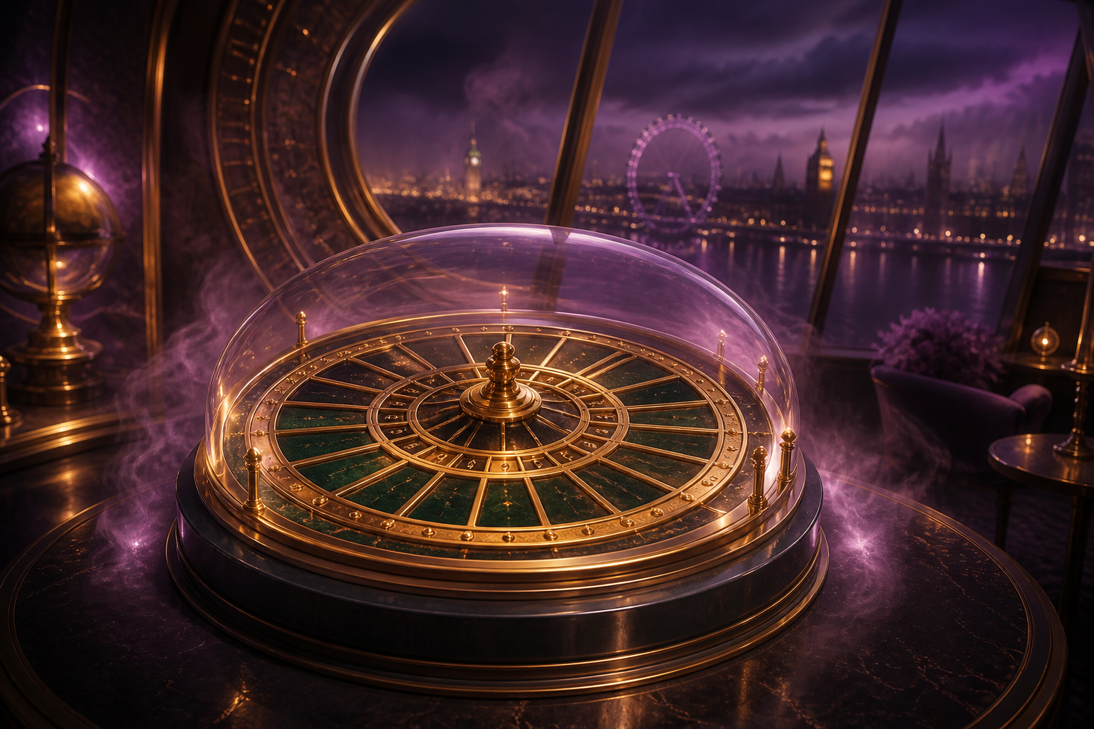 Thames Orbit circle table